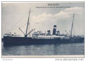 Paquebot -  Miliana     Achat immédiat