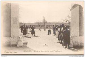 MILIANA - L'Entrée du Quartier des Tirailleurs