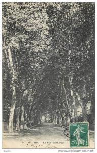 ALGERIE - MILIANA - RUE SAINT-PAUL