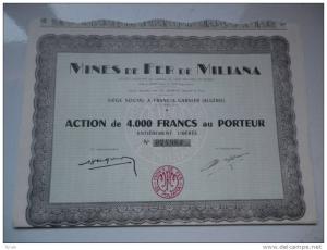 MINES DE FER DE MILIANA (algerie)