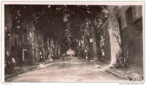 carte photo   miliana   rue saint paul et porte d'alger