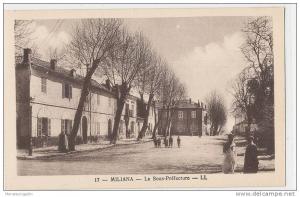 ALGERIE )) MILIANA   la sous préfecture   LL 17