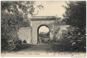 ALGERIE - CHERCHELL - PORTE DE MILIANA