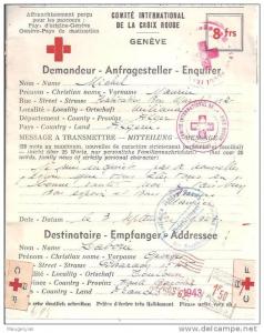 Message Croix Rouge de Miliana Algérie pour Toulouse