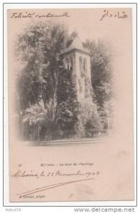 ALGERIE - MILIANA - La tour de l'horloge
