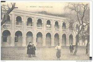 37  MILIANA - Nouvelle Ecole arabe, bon état ( voir scan )