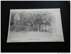 Miliana. Le Café Lyonnais , Place Carnot. ( avant 1904 )