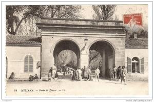 ALGÉRIE - MILIANA - Porte du Zaccar