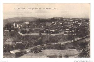 cpa ALGERIE-MILIANA-Vue générale prise du Zaccar