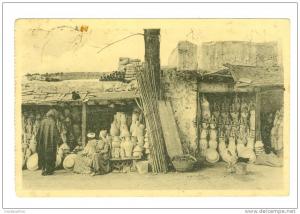 MEKNES quartier des potiers 1942 FM régiment de tirailleurs algériens miliana edit la cigogne