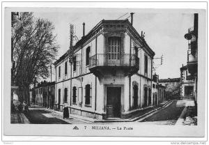 Miliana  la poste