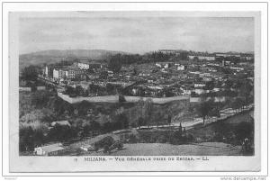 Miliana  vue générale prise du Zeccar