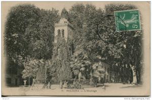 CPA MILIANA-L'HORLOGE