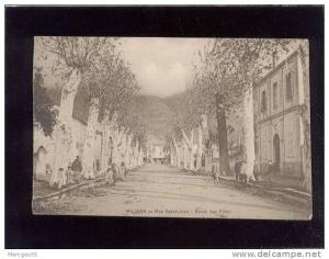 miliana rue saint jean école des filles pas d'édit.,  animée