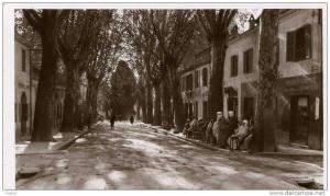 MILIANA - Rue Saint-Paul et l'Horloge  -  CARTE PHOTO