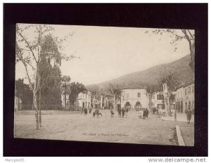 miliana place de l'horloge pas d'édit. café lyonnais , animée