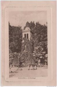 CPA MILIANA L'HORLOGE