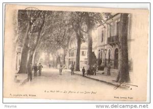 Miliana la mairie et rue saint paul