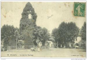 Afrique. Algérie.Villes. Autres villes. Miliana. la tour de l'horloge.