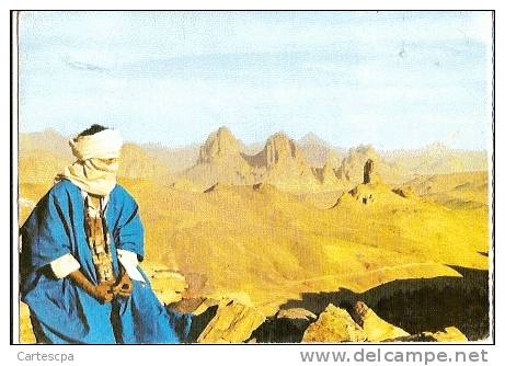 Le hoggar l'homme bleu  1987  CPM ou CPSM