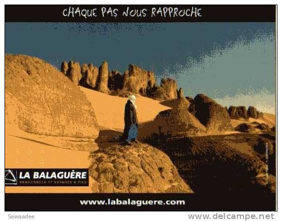 CARTE POSTALE - ALGERIE - LE DESERT DU HOGGAR - LA BALAGUERE