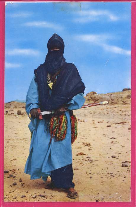 ALGERIE  704   HOGGAR  Type Targui  (Hommes bleus)