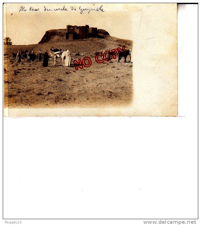 Carte photo Algérie Ksar région Géryville