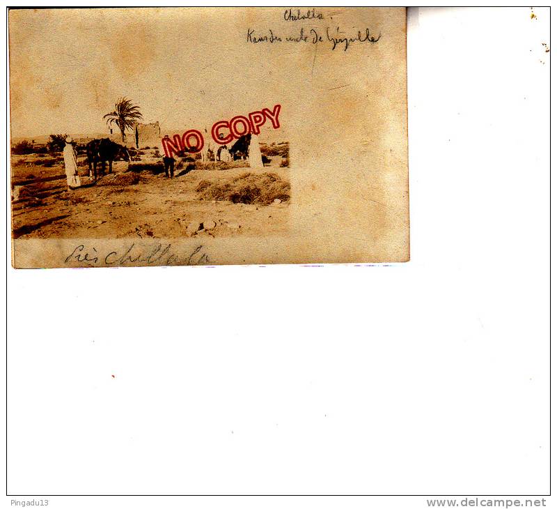 Carte photo environs Géryville Mont des Ksours Chellala