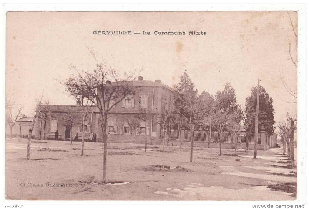 GERYVILLE  -  La  Commune  Mixte