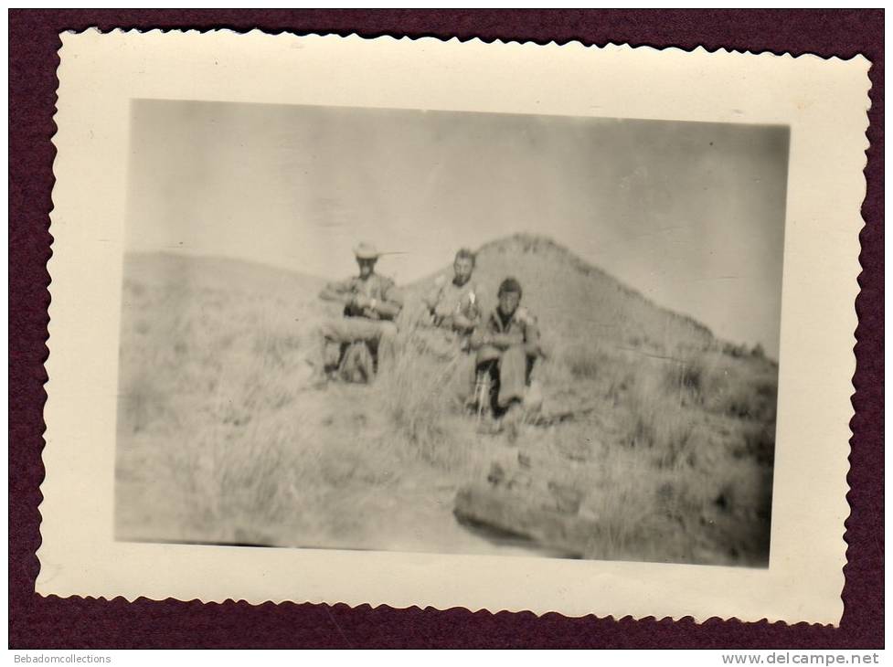 photo GUERRE D´ALGERIE - MILITAIRES - OPERATION DE GERYVILLE - 1956