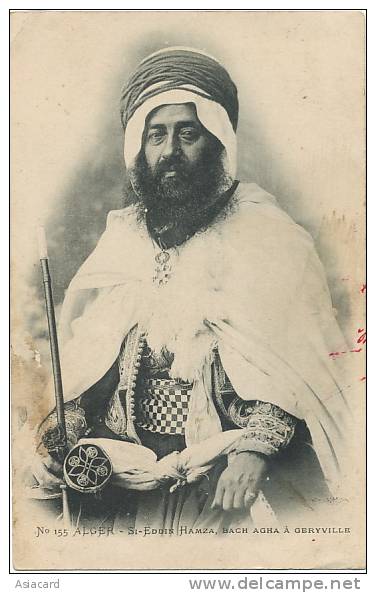 Si Eddin Hamza Bach Agha a Geryville No 155 Alger Arnold Vollenweider