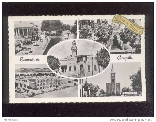 géryville multivue édit.photo-africaines n° 16 poste casernes mairie église piscine