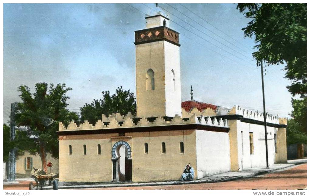 GERYVILLE...LA MOSQUEE...CPSM PETIT FORMAT ANIMEE