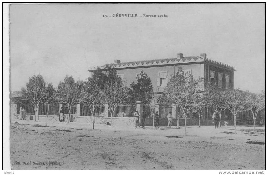GERYVILLE - Bureau arabe