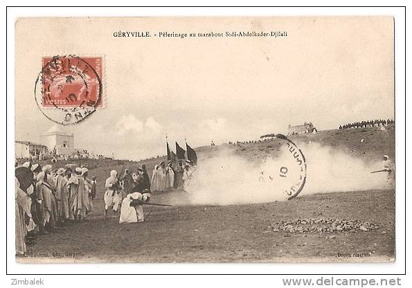 GERYVILLE - PELERINAGE AU MARABOUT SIDI-ABDELKADER-DJILALI