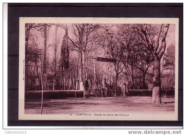 ALGERIE - Geryville - entrée du cercle des officiers