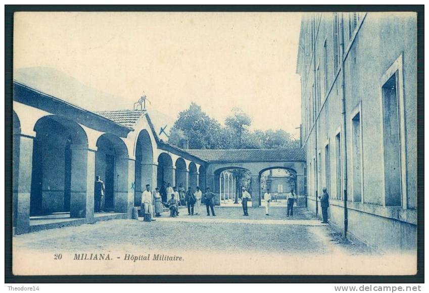 Algérie MILIANA Hopital militaire