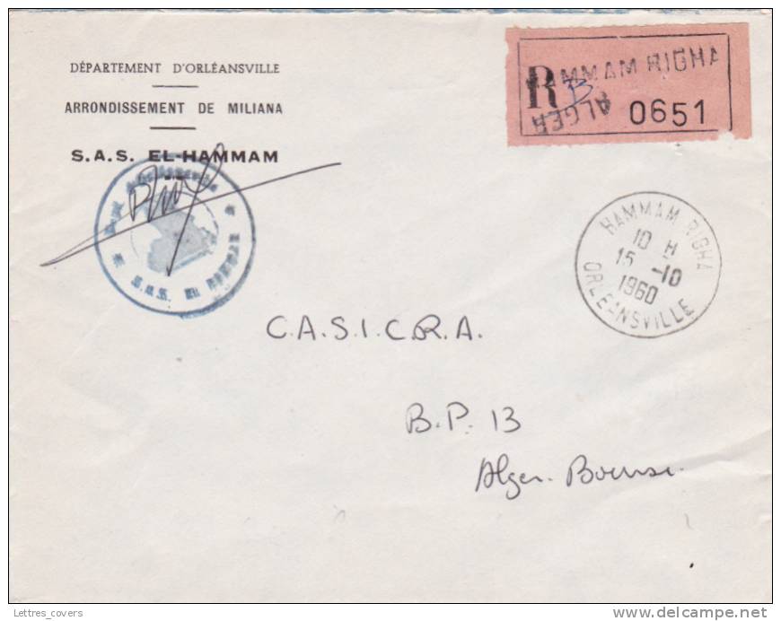 ALGERIE  SAS EL-HAMMAM obl 