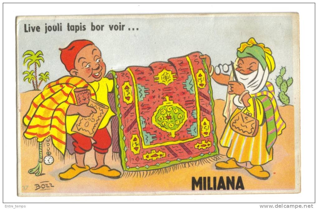 Carte a Systeme Miliana  Illustrateur Bozz n°37