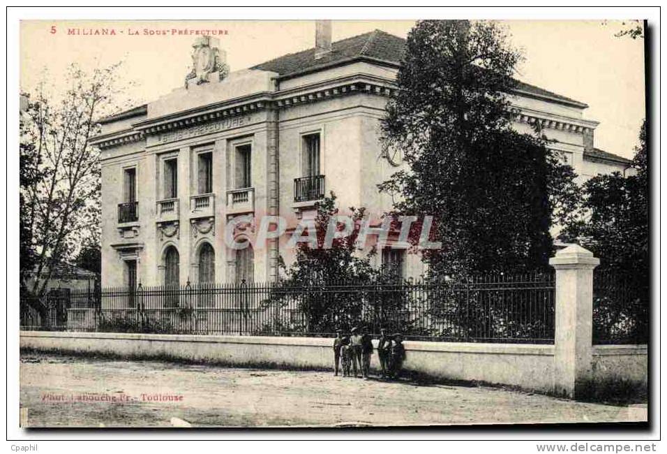 CPA Miliana La Sous Prefecture