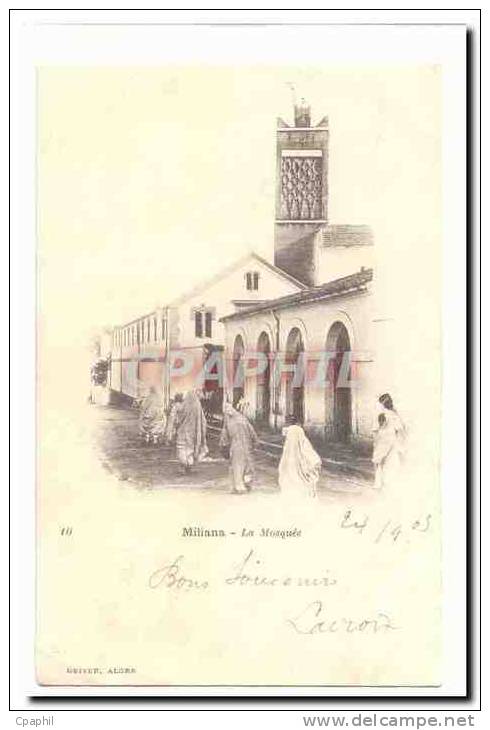 Algerie Miliana CPA La mosquee