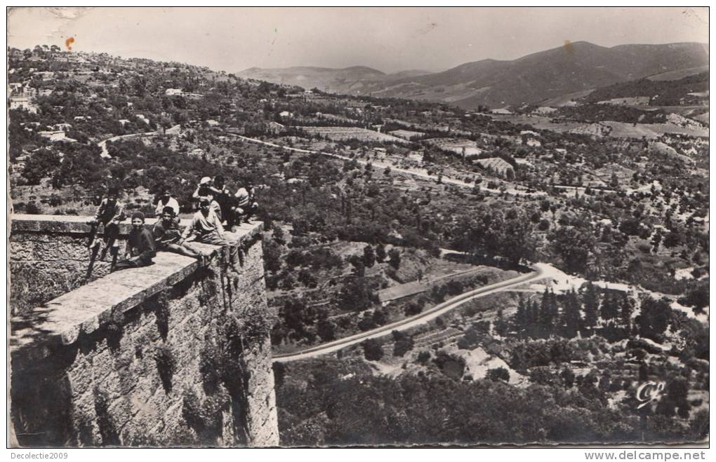 BR53092 Miliana les remparts vue vers anasseur   2 scans