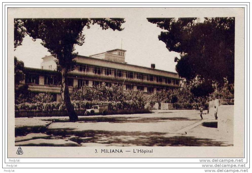 MILIANA   L´HOPITAL  BELLE CPA
