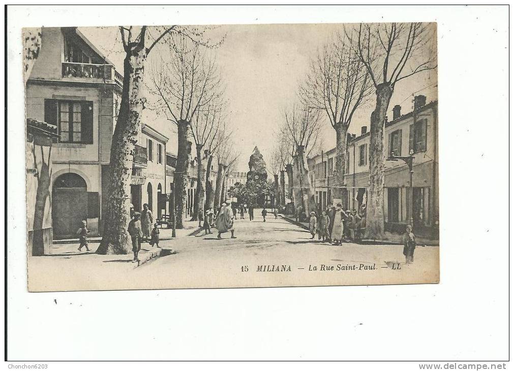 MILIANA  LA RUE ST PAUL          N°3/181