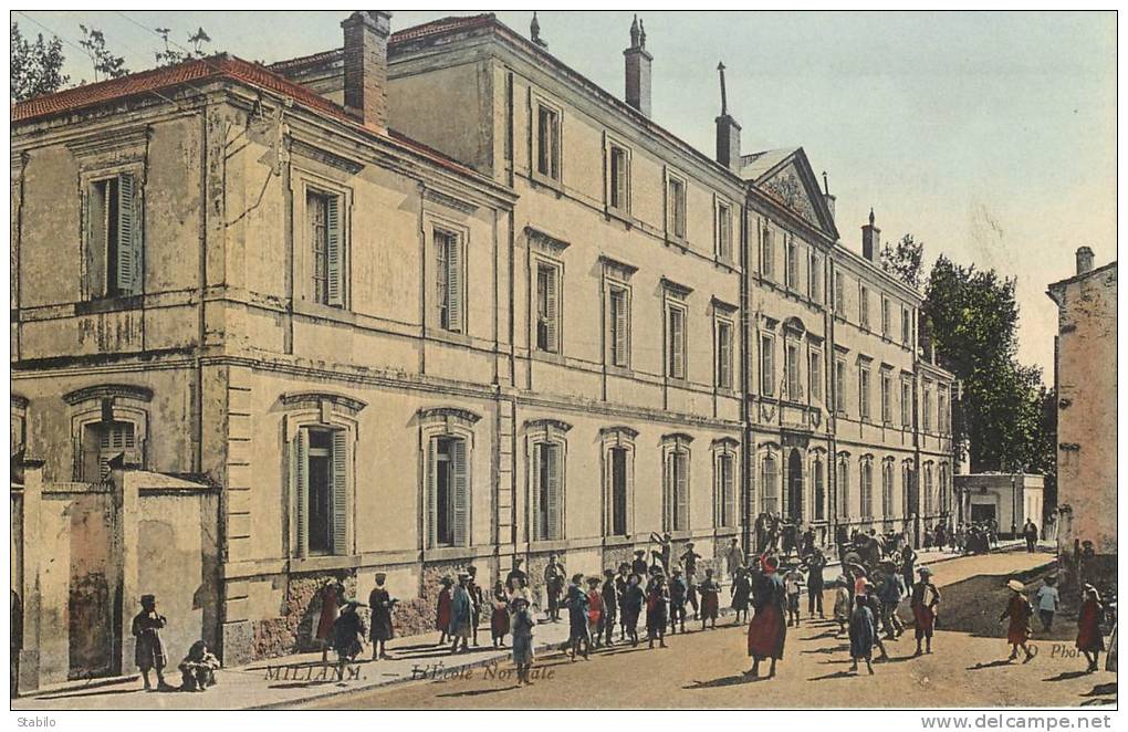 ALGERIE - MILIANA - L'ECOLE NORMALE