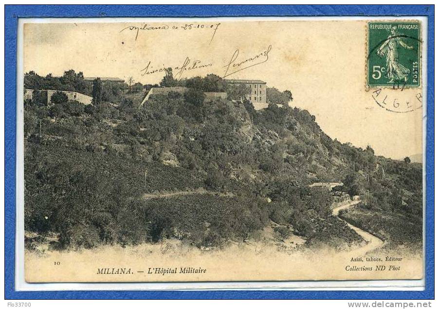 46  10 miliana  l'hôpital militaire
