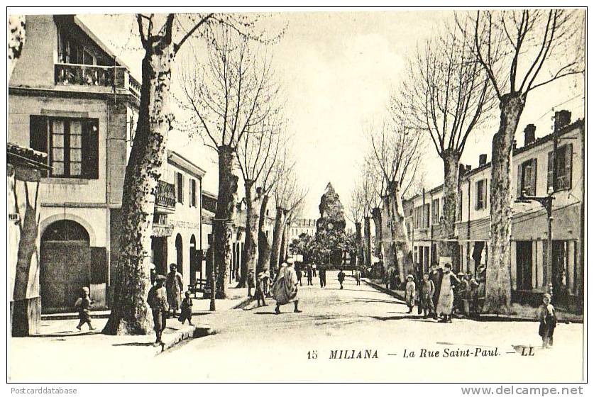 Miliana - La Rue Saint-Paul
