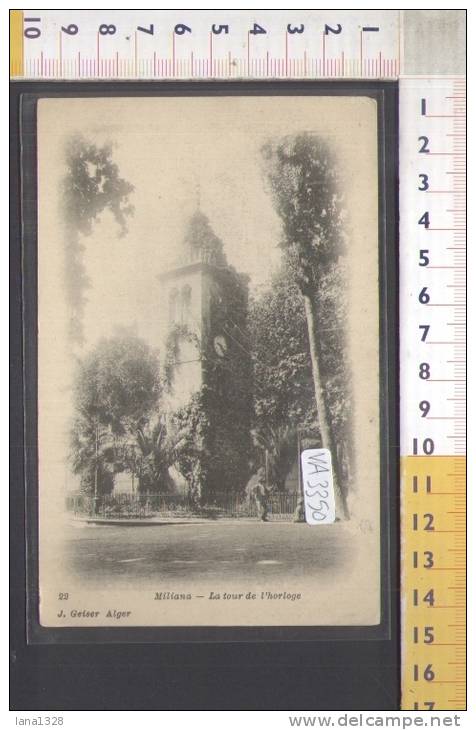 VA3350 ALGERIA MILIANA TOUR DE L'HORLOGE TORRI