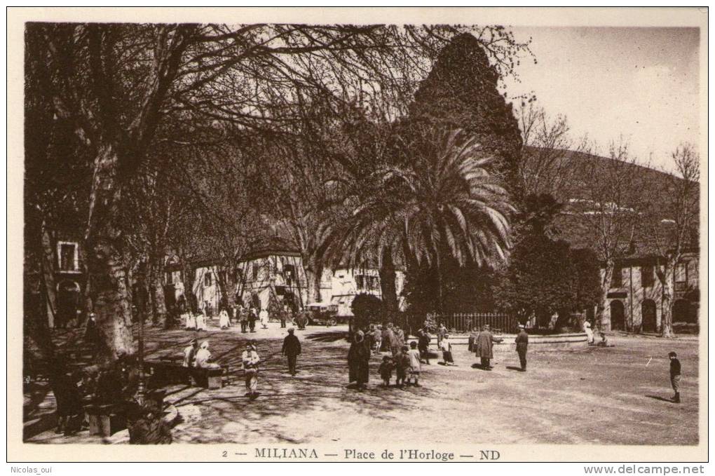 MILIANA PLACE DE L HORLOGE