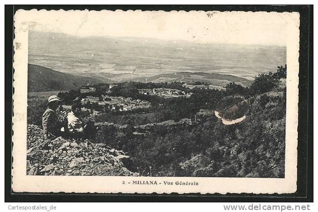 CPA Miliana, Vue generale